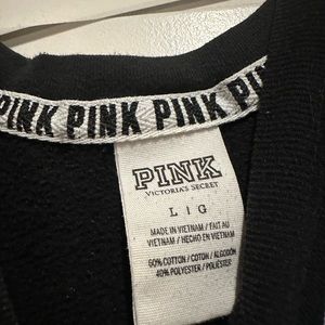 Victoria Secret PINK Black Sweatshirt